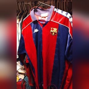 Authentic 1995 Barcelona football jersey